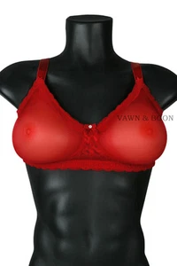 Reggiseno per forme seno in silicone 36 38 40 42 44 forma tascabile travestito B C D E G - Foto 1 di 4