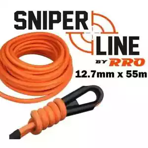 Sniper Winch Rope 12.7mm x 55m Braided with Thimble Cover 22,000lbs - Picture 1 of 6