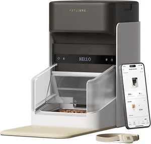PETLIBRO Upgraded RFID Automatic Cat Feeder, 5G Wi-Fi Automatic Pet Feeder, 3L A - Picture 1 of 7