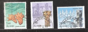 Åland  mi nr 16/18  gestempeld - Picture 1 of 1