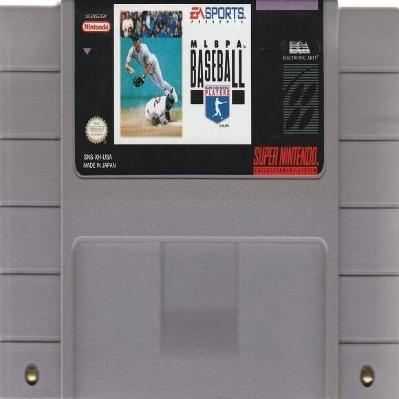 MLBPA Baseball - 1994 Super Nintendo ES Game Cartridge Only-Tested & Guaranteed - Image 1 of 1