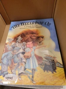 The Wizard Of Oz By L.Frank Baum Hand Signed By Charles Santore Illustrater 1991 - Picture 1 of 6