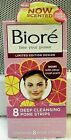 Biore Deep Cleansing Pore Nose Strips Limited Edition Citrus Scent **FREE SHIP**