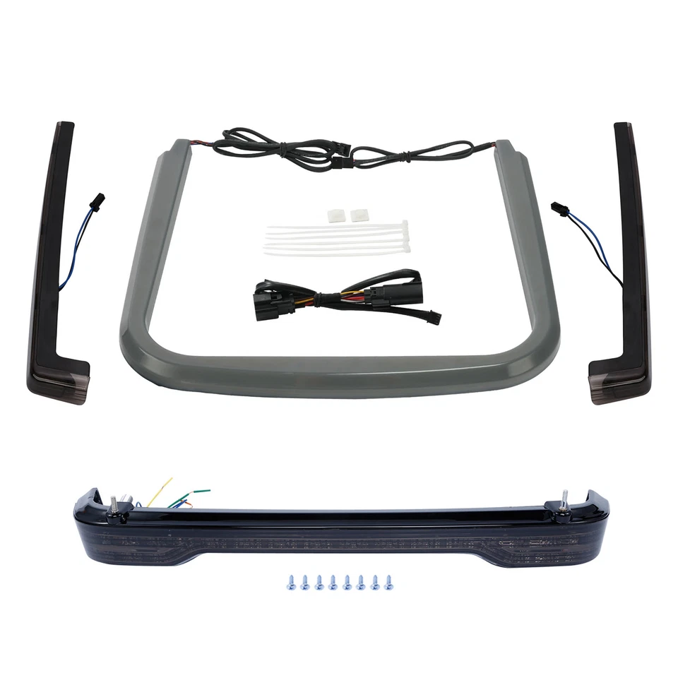 Luces de freno LED para maletero King marcador lateral aptas para Harley Touring Touring 2014-25 Foto 1 de 4