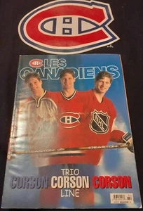 SHAYNE CORSON MAGAZINE #5 1997-98 SEASON MONTREAL LES CANADIENS - Bild 1 von 2