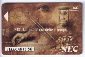 TELECARTE / PHONECARD .. FRANCE 50U PRIVEE D237 NEC N°2 INFORMATIQUE TBE C.25€ - Zdjęcie 1 z 2