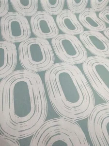 Scion Loop Duck Egg Curtain Fabric By The Metre - Picture 1 of 5