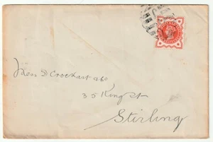 1896 LONDON TO STIRLING SCHULTZE GUNPOWDER & CARTRIDGES ILLUSTRATED ADVERTISING - Picture 1 of 3