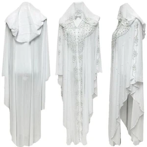 Luxus Damen Chiffon Abaya Jalabiya Jilbab Farasha - Bild 1 von 5
