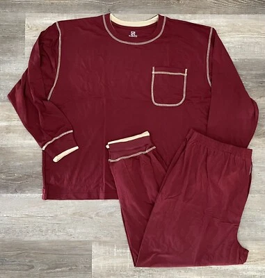 Camisa de manga larga Haband vintage con conjunto de pantalones roja talla XX — ¡ENVÍO RÁPIDO!! Foto 1 de 4