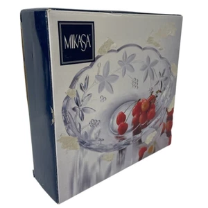 Mikasa Crystal Bowl Garden Terrace WY923 257 New Open Box - Picture 1 of 14