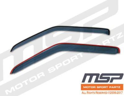 Chevrolet Cavalier cupé 1995-2005 visera protector solar montaje exterior gris claro 2 piezas Foto 1 de 3