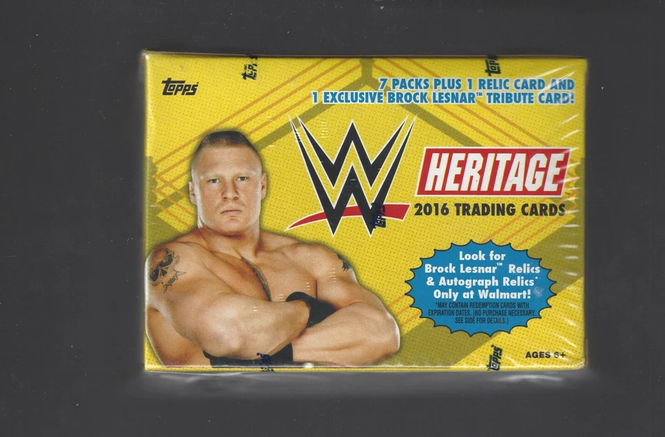 2016 TOPPS HERITAGE WWE WRESTLING BASE - INSERTS & RC CARDS - MINT - You Pick - Image 1 of 1
