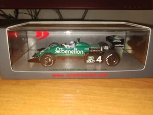F1 Tyrrell 011 #4 Danny Sullivan 1983 Monaco GP Spark S7285 1:43 - Bild 1 von 5