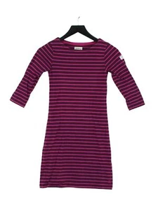 Joules Women's Midi Dress UK 6 Purple 100% Cotton Jumper Dress - Picture 1 of 5