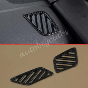 For Audi Q5 SQ5 2018-2020 Carbon Fiber Dashboard AC Vent Cover Trims Accessories - Bild 1 von 6