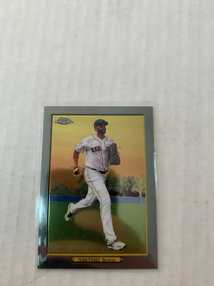 J.D. Martinez 2020 Turkey Red Chrome Card #TRC-14 - Image 1 of 1
