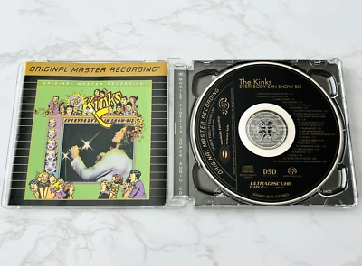 The Kinks Everybody's In Show-Biz CD SACD MFSL UDSACD 2010 Hybrid RARE! OOP! - Image 1 of 4