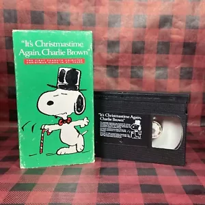 It's Christmastime Again, Charlie Brown (VHS, 1992) Shell exklusiv - Bild 1 von 6