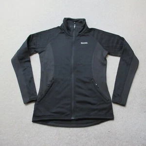 Regatta Jacket Fleece Womens UK 10 Black Full Zip Outdoors Casual EU 36 NWOT - Picture 1 of 7