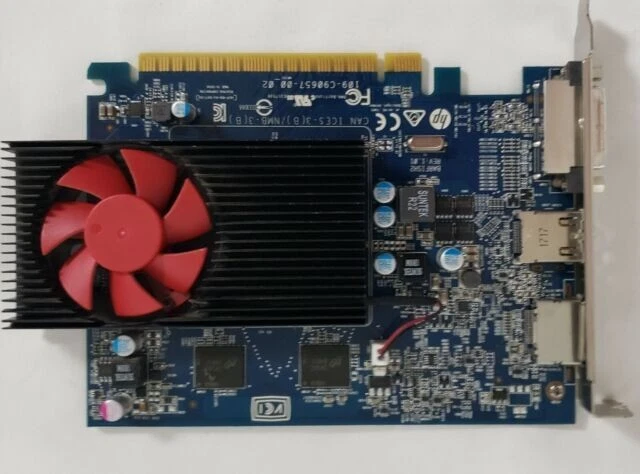 Tarjeta de video puerto de pantalla HDMI HP 917881-002 AMD Radeon R7 450 4 GB GDDR5 PCIe DVI Foto 1 de 1