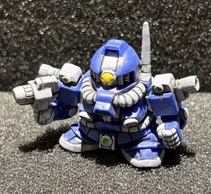 (REPAINTED) BANDAI Gashapon Figure Minifigure SD GUNDAM FULL COLOR ZAKU RECON - Picture 1 of 5