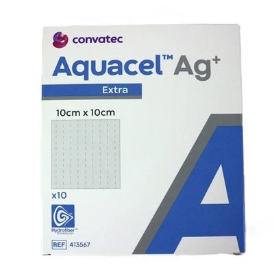 CONVATEC AQUACEL AG+ EXTRA 10x10 413567 SCADENZA 01/01/2026 - Imagen 1 de 2
