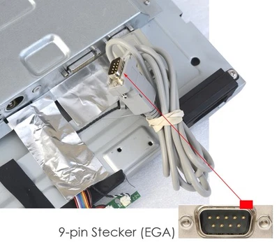 17" 43Cm EGA Display Open Frame Display Industrial Monitor 9-Pin Multifrequency - Image 1 of 4