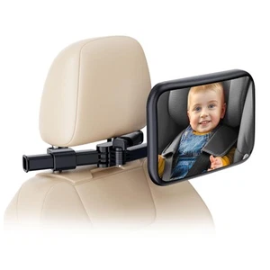 QLoztyse Car Seat Mirror for Baby Rear Facing - Adjustable Infant Safety Back... - Picture 1 of 7
