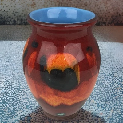 Poole Pottery 1173 England Small Vase 4” Inches Tall - Image 1 of 4