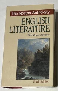 The Norton Anthology of English Literature The Major Authors - 6th Edition - Picture 1 of 7