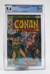 Vintage 1978 Marvel Conan the Barbarian Comic #82 CGC 9.6 WP - Picture 1 of 2