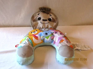 FISHER PRICE MUSIC AND VIBRATING SLOTH TUMMY WEDGE. - Picture 1 of 1
