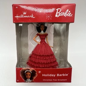 Hallmark Christmas Holiday Barbie Ornament Walmart exklusiv Afroamerikaner 4 Zoll - Bild 1 von 7