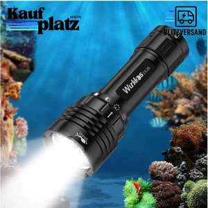 3600 Lumen Tauchlampe mit 3 LED | Wasserdicht | 220m Reichweite - Bild 1 von 8
