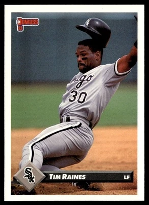 1993 Donruss Tim Raines Chicago White Sox #565 - Image 1 of 2