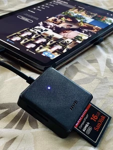 Lector de Tarjetas de Memoria, BENFEI 4 en 1 USB 3.0 USB-C a SD Micro SD MS CF Adaptador de Tarjeta - Imagen 1 de 12