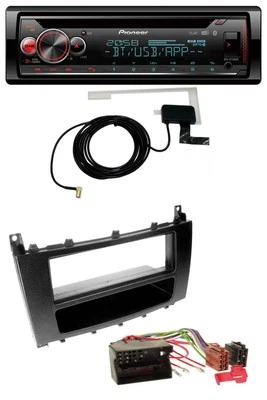 Pioneer DAB CD MP3 USB Bluetooth Autoradio für Mercedes CLK W209 C-Klasse W203 - Bild 1 von 4