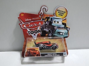Disney Pixar Cars Toon Heavy Metal Lightning McQueen #41 Diecast New Sealed - Picture 1 of 10