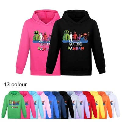 Boys Girls Garten of banban Sweatshirt Hoodie Kids Hooded T-shirt Jumper Tops UK