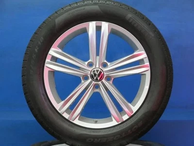 VW Tiguan Winterräder Winterreifen original 18 Zoll Felgen Kompletträder - Bild 1 von 4