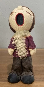 Lindo MCM Navidad Vintage Papel Maché Paño Niño Caroler Retro Hecho a Mano - Imagen 1 de 11