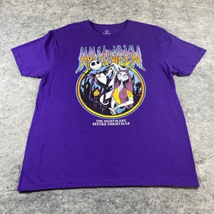 Disney The Nightmare Before Christmas King Of Halloween Shirt Damen XL Lila - Bild 1 von 7
