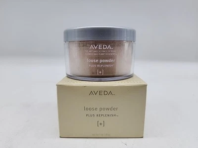 Aveda Loose Powder [+] Plus Replenish ~ 02 SHEER LINEN ~ 1 oz. ~ Retired! *RARE* - Image 1 of 4