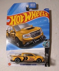 2025 Hot Wheels 22 Ford Maverick Custom, Yellow - Picture 1 of 1