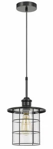 Cal Lighting FX-2668-1P Silverton-1 Light Pendant in Lifestyle/Lodge Style-8.5 - Picture 1 of 2