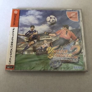 Dreamcast VIRTUA STRIKER 2 VERSION 2000.1 Sega Game JAPANESE NTSC-J NEW SEALED * - Picture 1 of 4