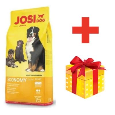 2 x 15 kg JOSERA JosiDog Economy  + Geschenk Hundefutter Adult, alle Rassen - Bild 1 von 2
