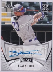 2021 Leaf Draft BA-BH1 Brady House XRC Autograph Nationals - Picture 1 of 1