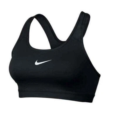 NEW NIKE [M] Women DRI-FIT Padded Gym/Yoga/Running Sports Bra-Black 823312 - Image 1 of 3